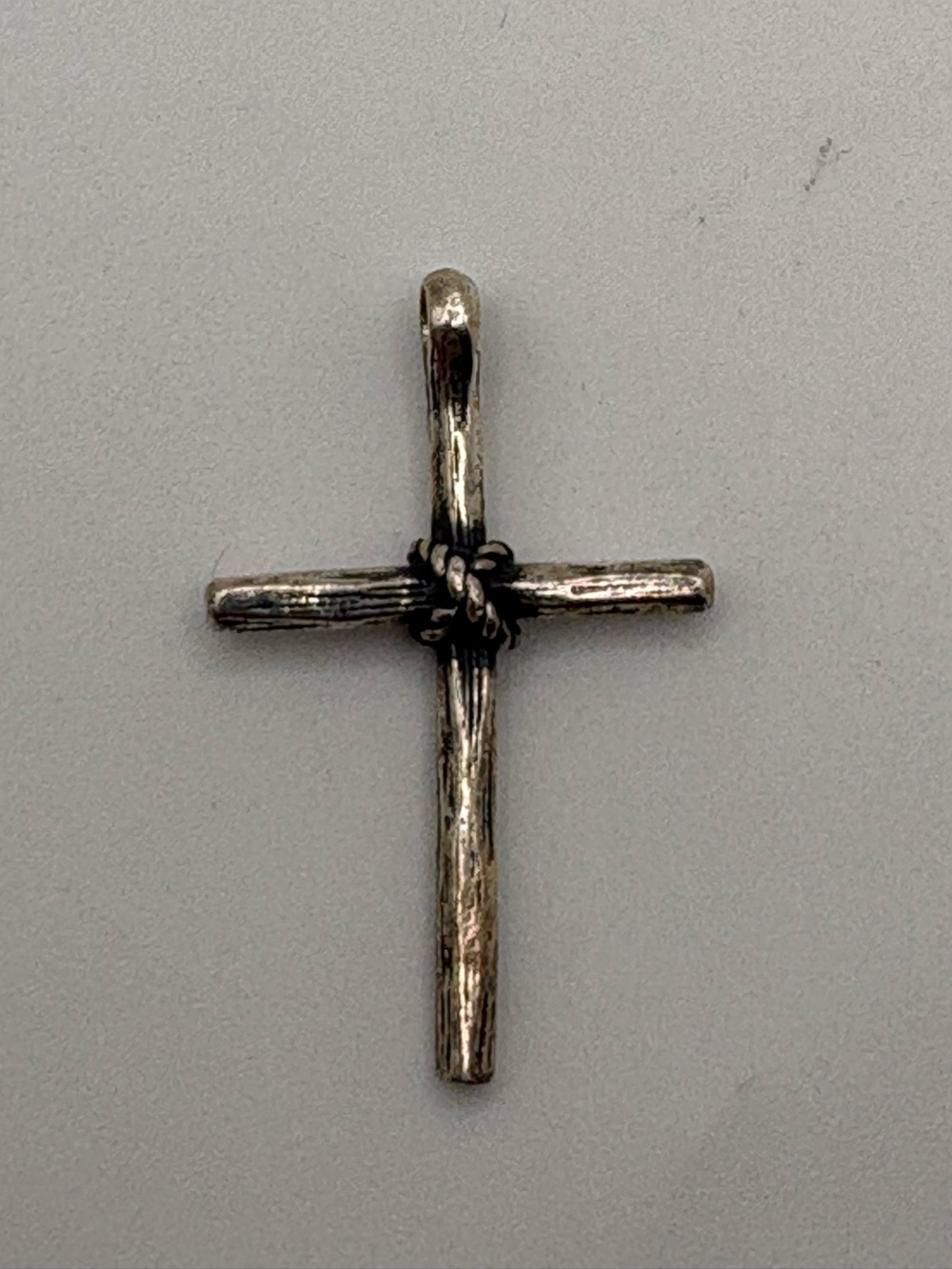 Vintage James Avery Sterling Silver Old Rugged Cross Pendant Charm Hallmarked 3g